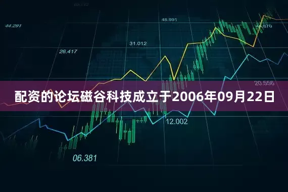 配资的论坛磁谷科技成立于2006年09月22日
