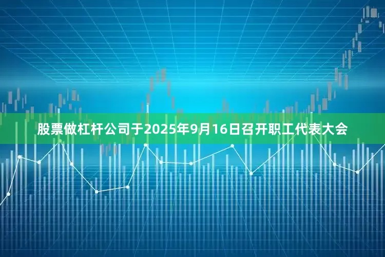 股票做杠杆公司于2025年9月16日召开职工代表大会